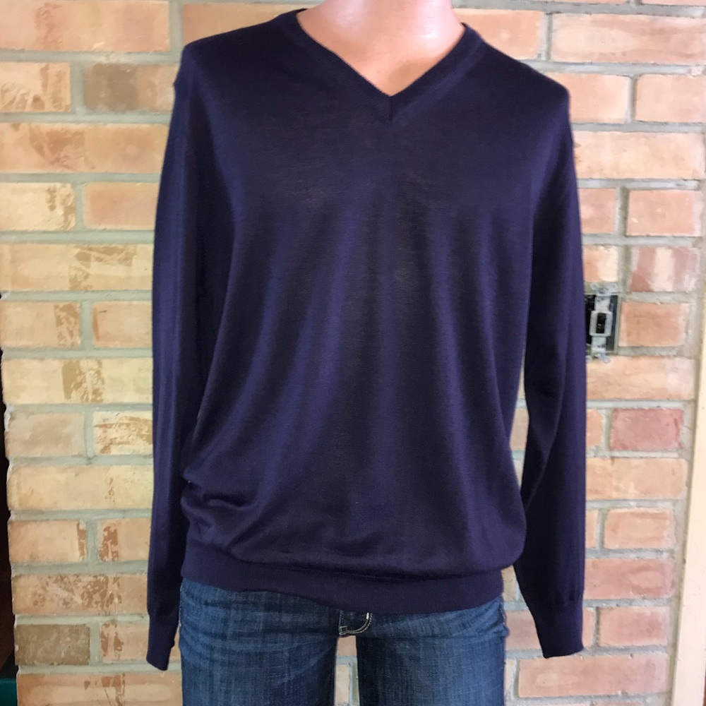 LINEA ROSSA SIGNATURE SWEATER MENS M WOOL BLEND